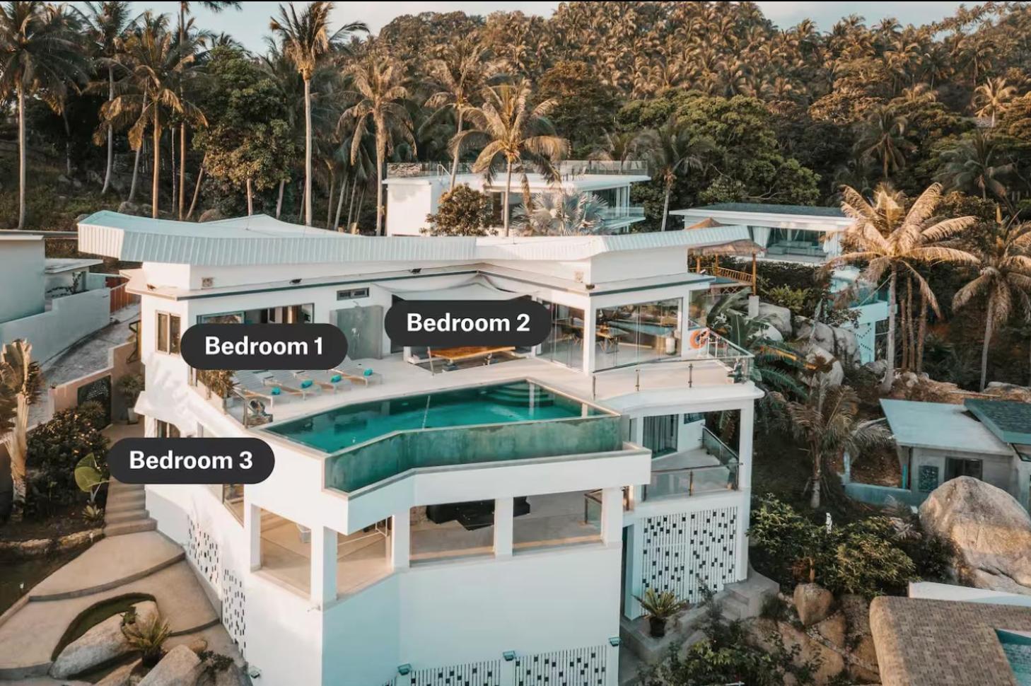 Paradise Villa Eden Bophut Exteriör bild